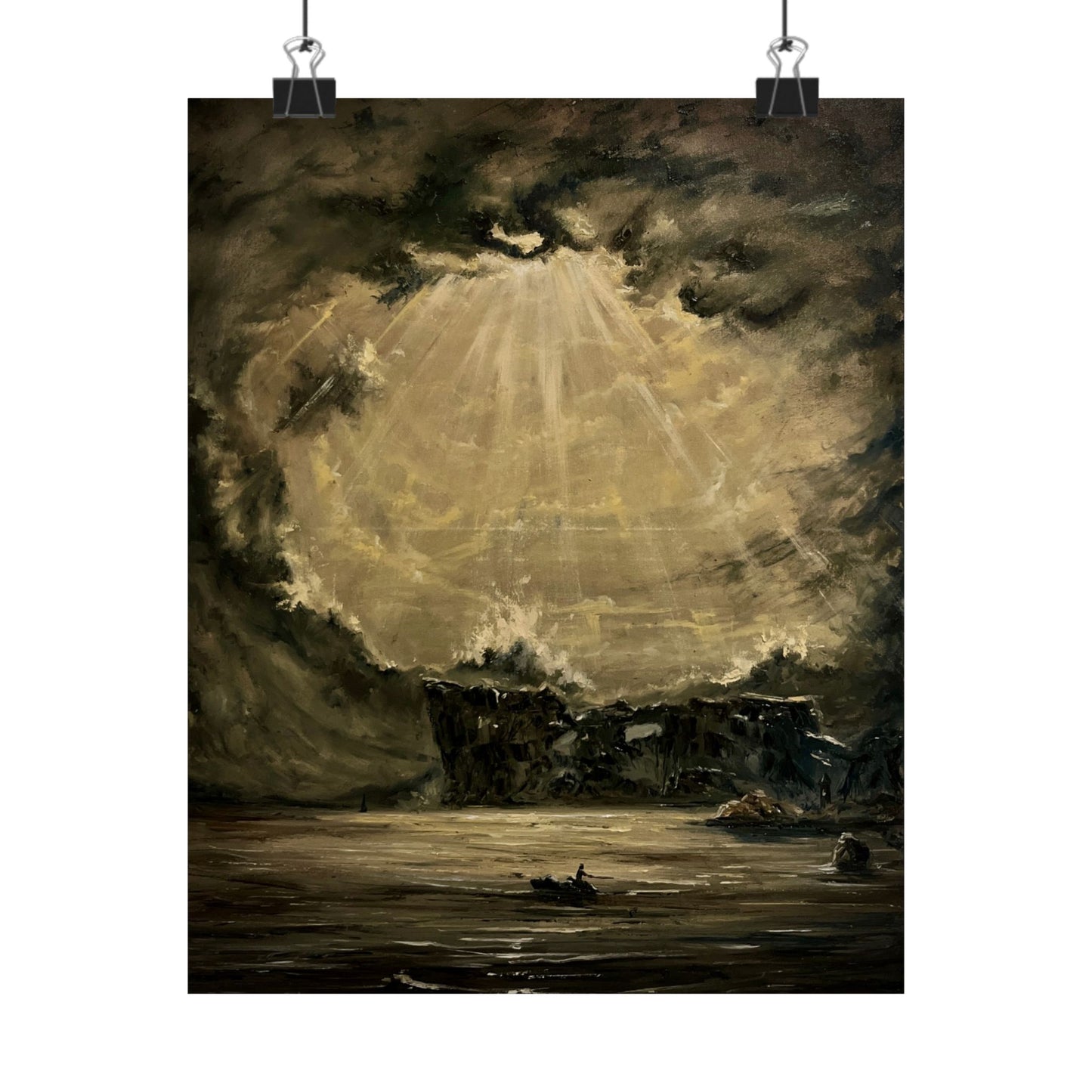 Veil of Shadows - Paper Print
