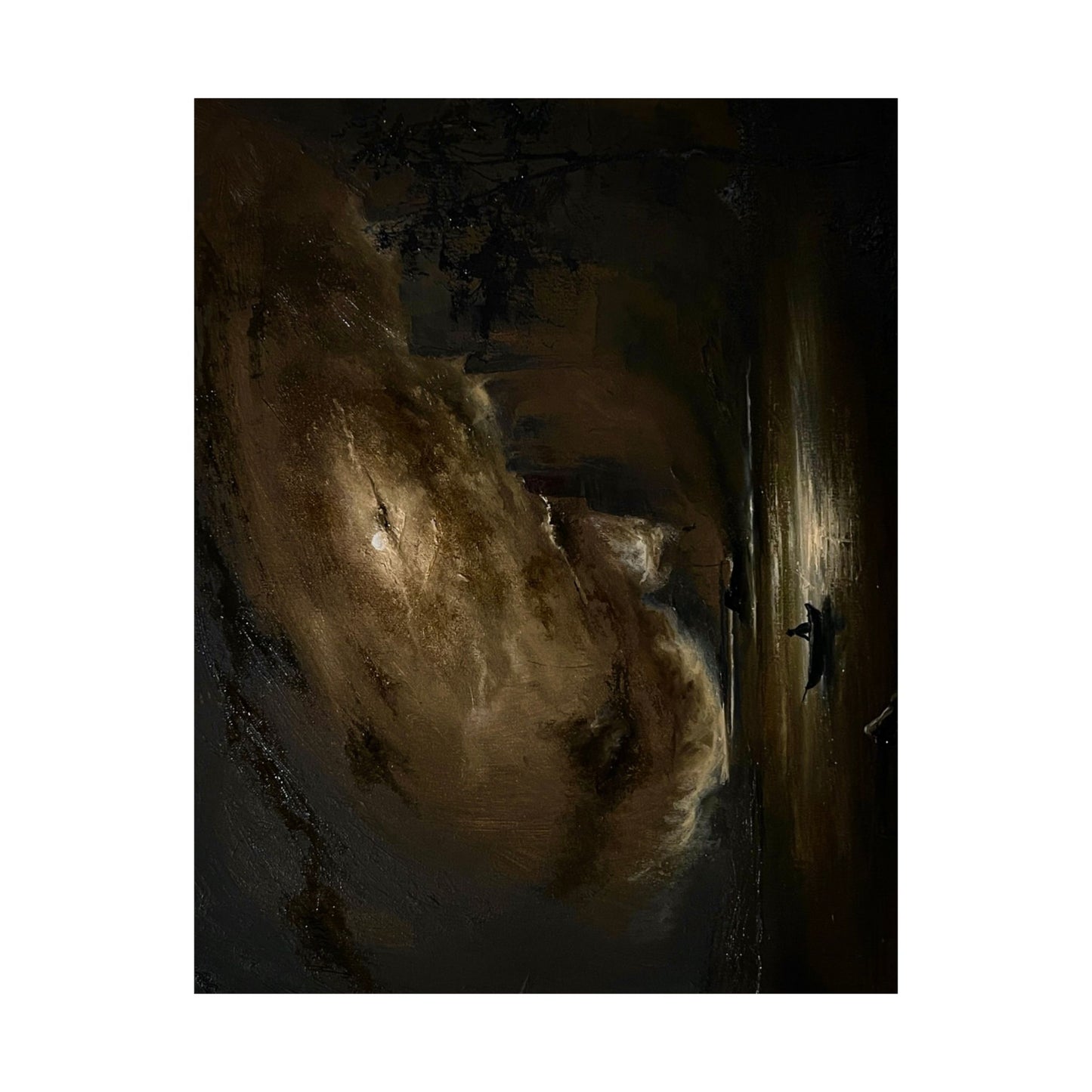 Call of the Full Moon - Paper Print