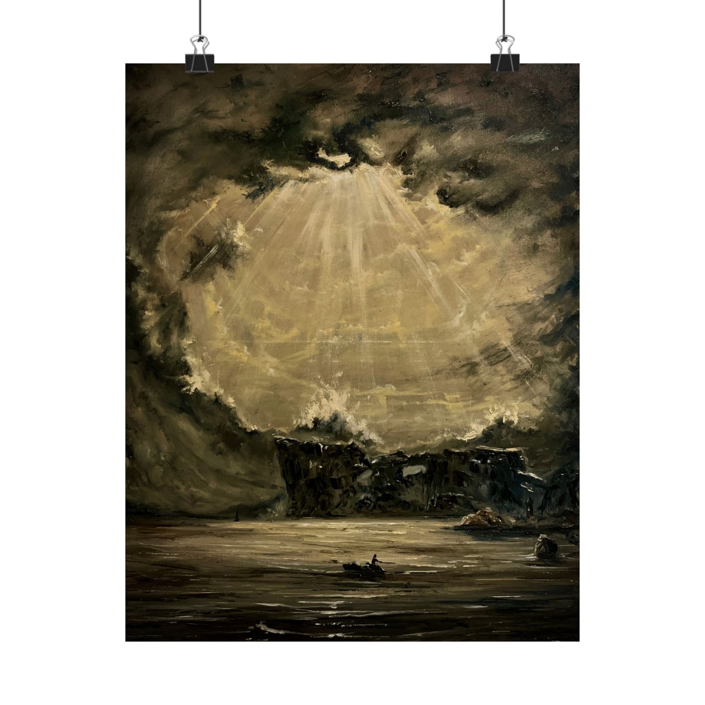 Veil of Shadows - Paper Print
