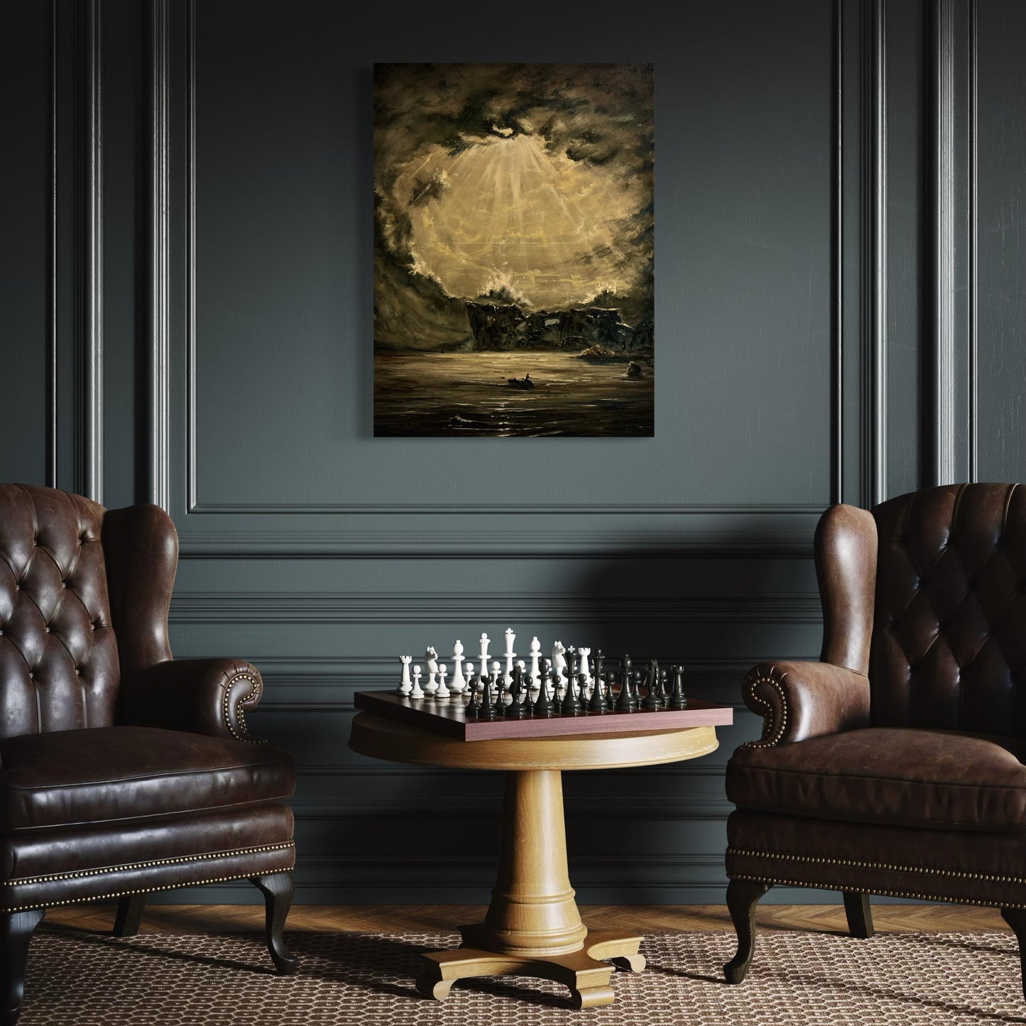 Veil of Shadows - Original Oil Painting