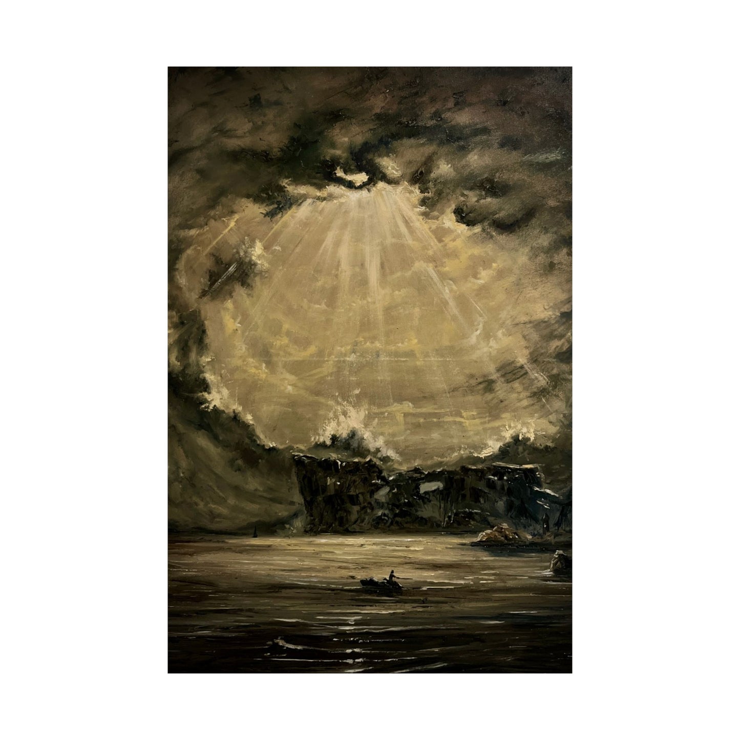 Veil of Shadows - Paper Print