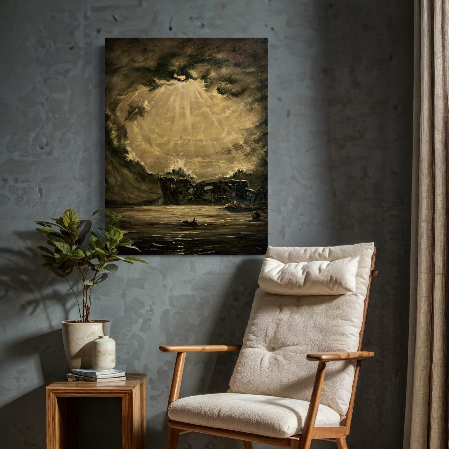Veil of Shadows - Original Oil Painting