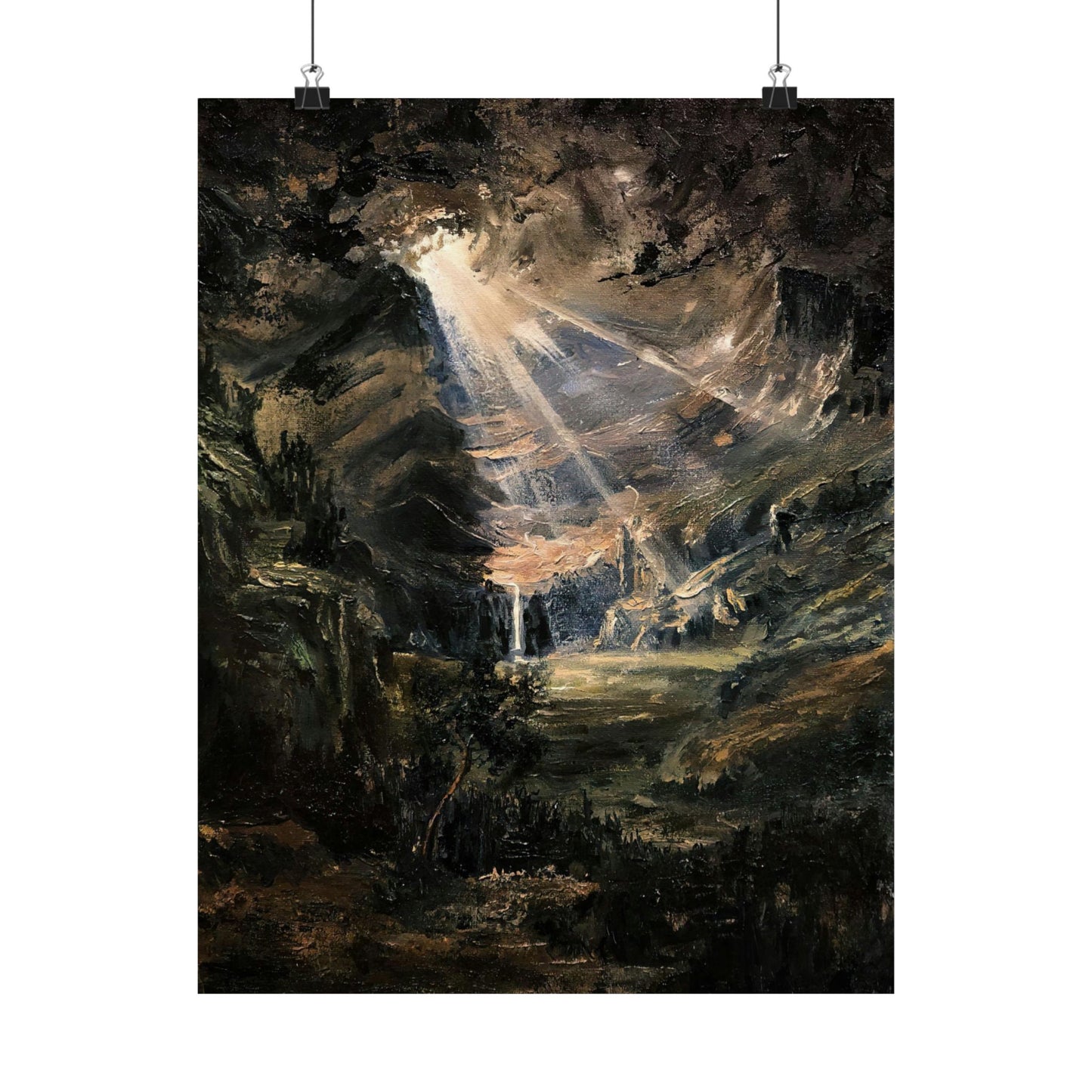Mountain Valley - Paper print