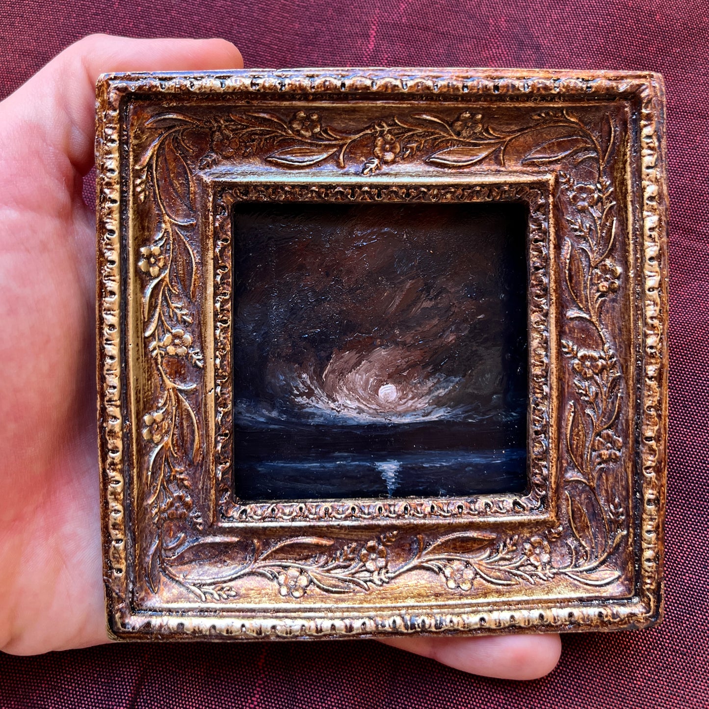 Cascade - Framed Original Painting | Can be hung on the wall