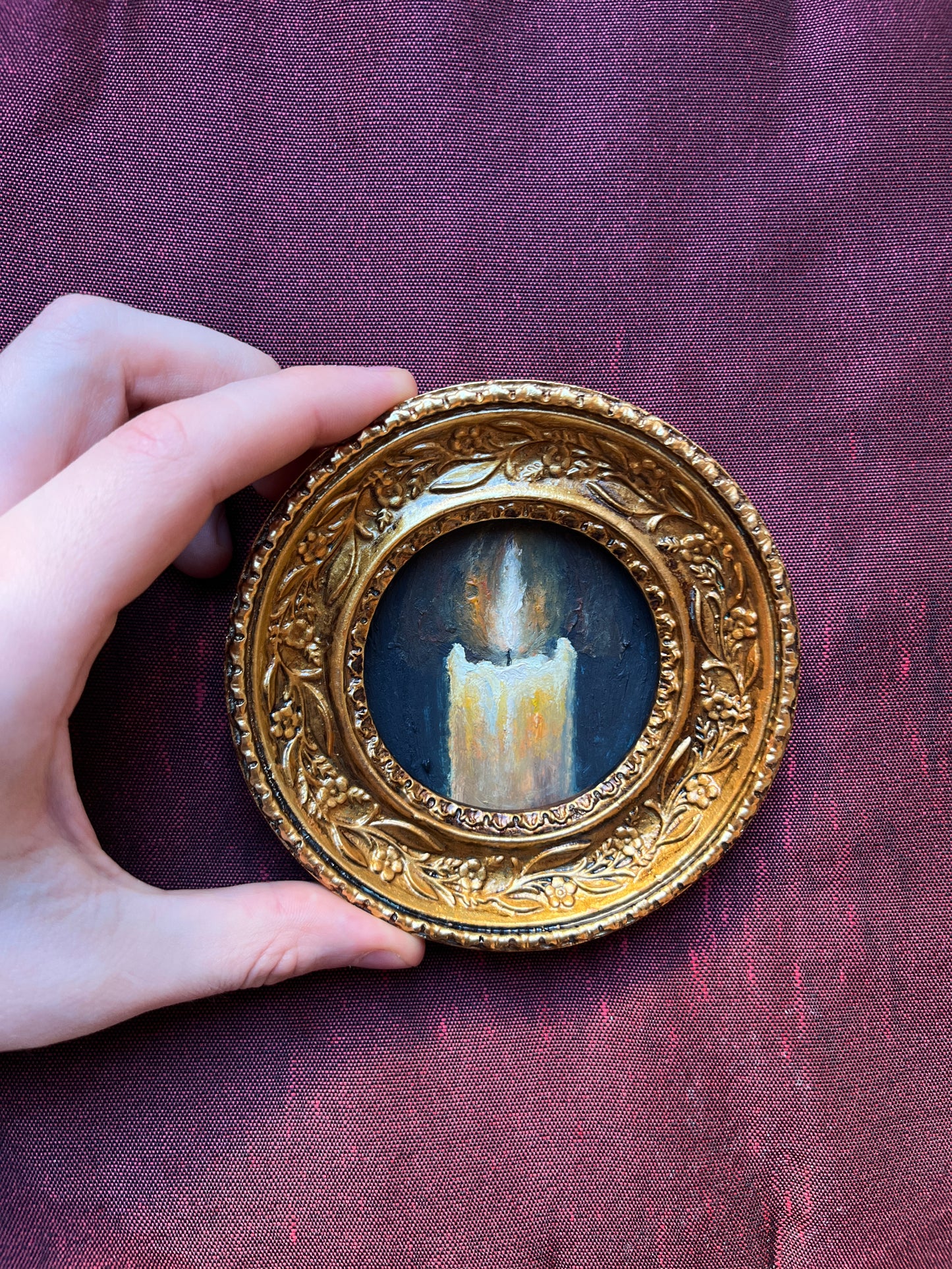 Conception of an idea - Framed Original Painting | Can be hung on the wall