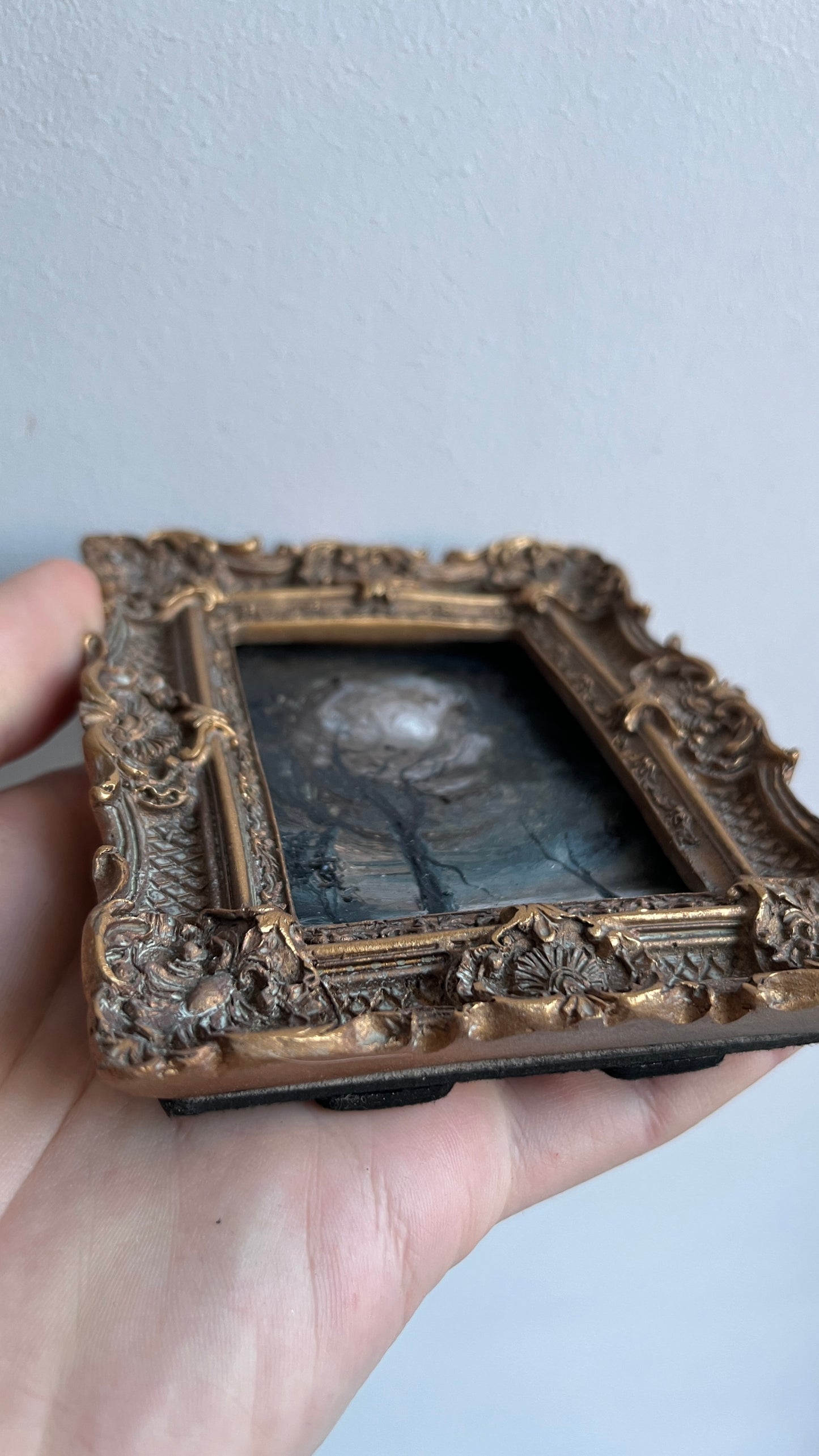 Dilapidation - Framed Original Painting | Can be hung on the wall