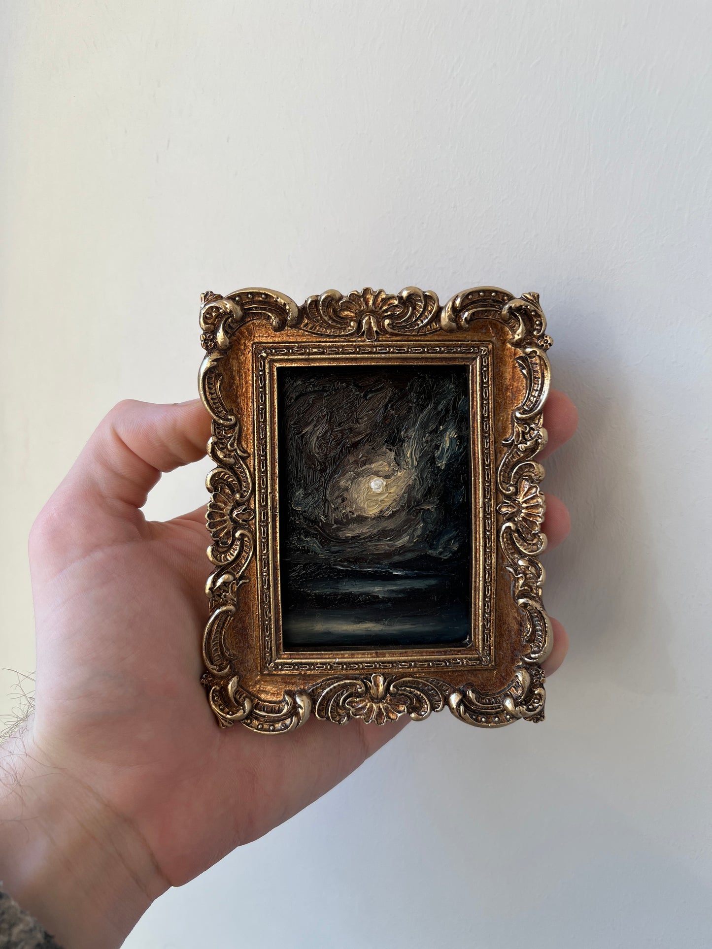 Collapse - Framed Original Painting | Can be hung on the wall