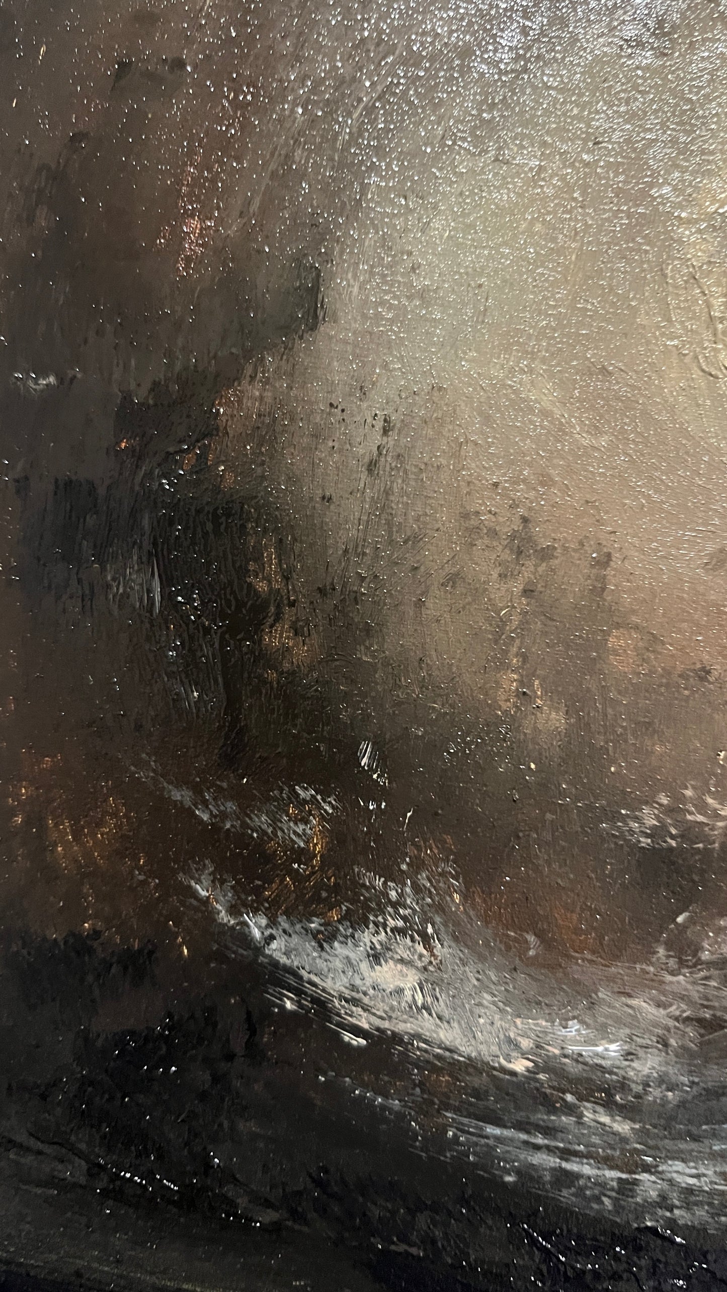 Crown of Light – Original Gothic Oil Painting 24x30 cm (9.4×12 in)