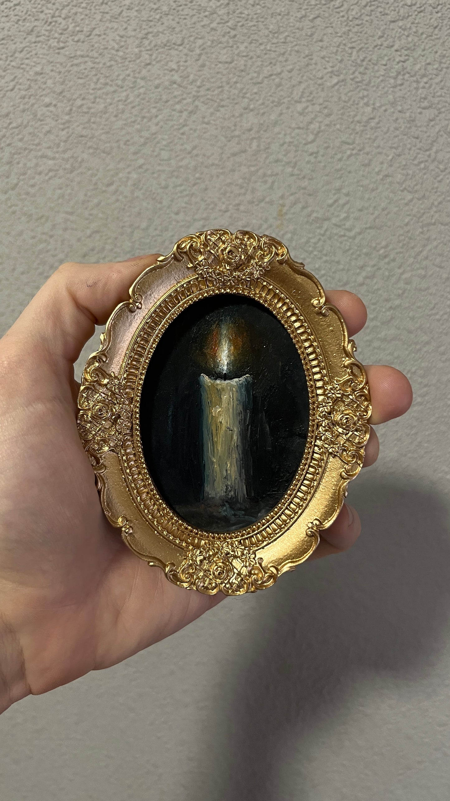 The comfort of silence - Original Framed Painting