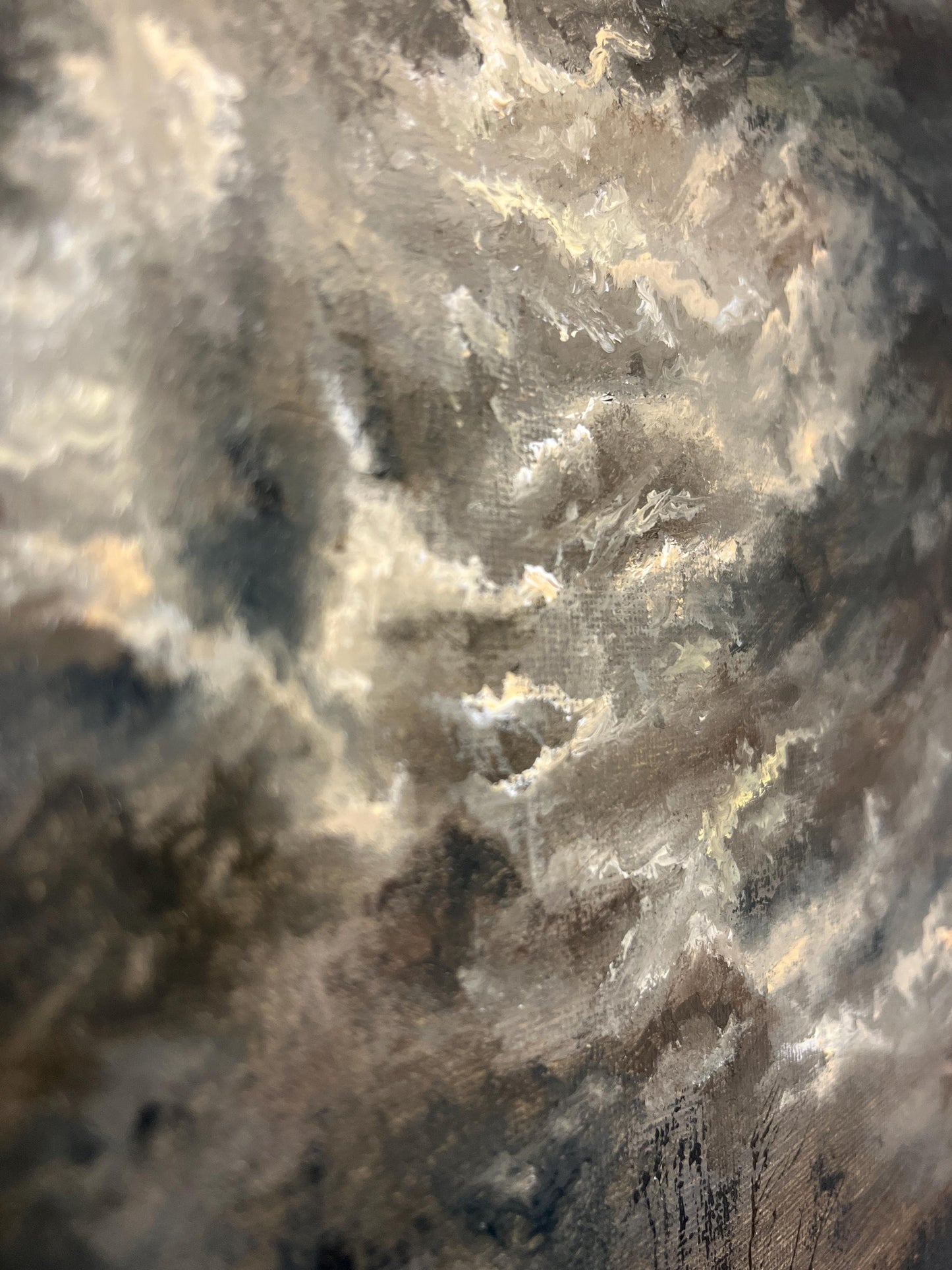 Nocturne - Original Oil Painting on Canvas 16x20 inch
