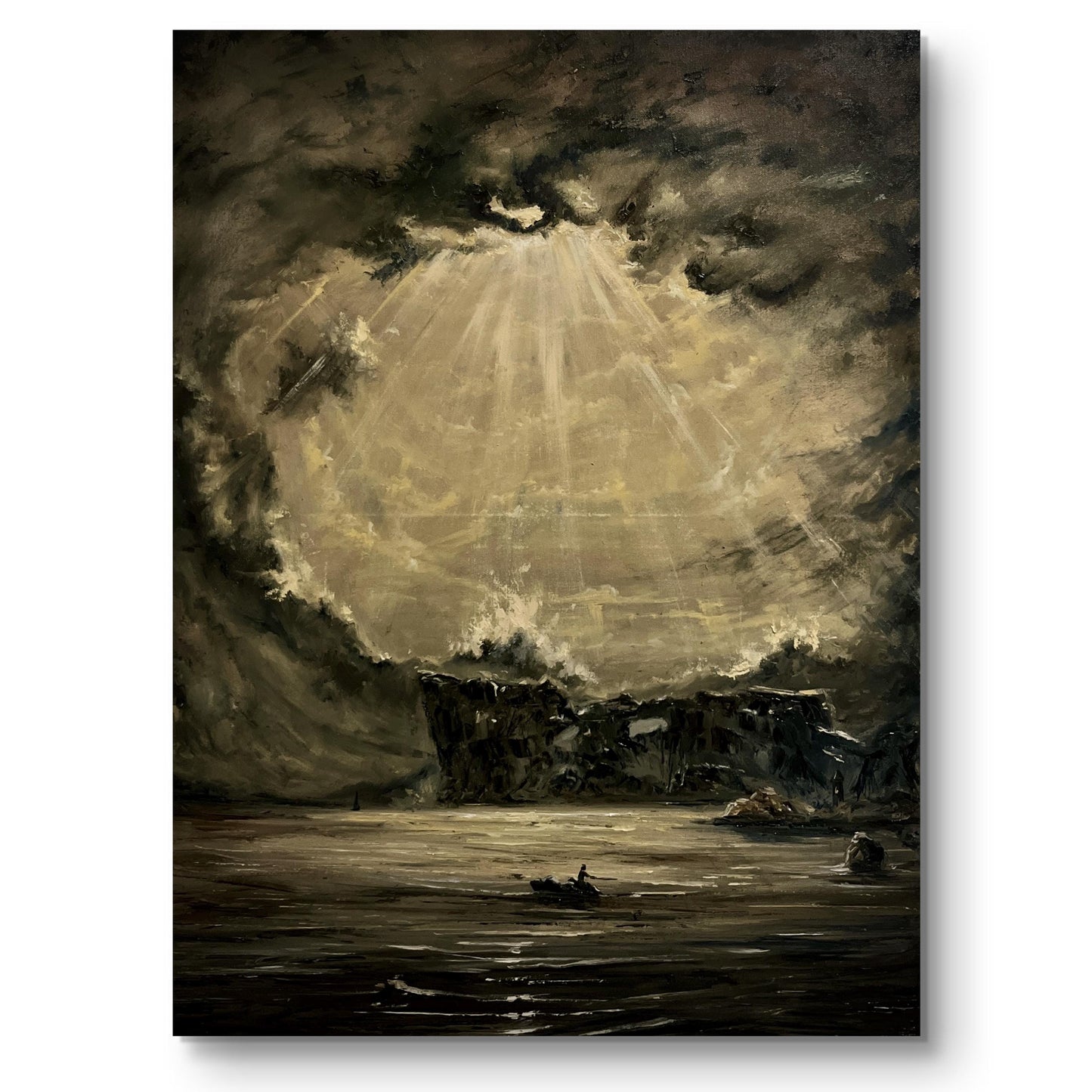 Veil of Shadows - Original Oil Painting