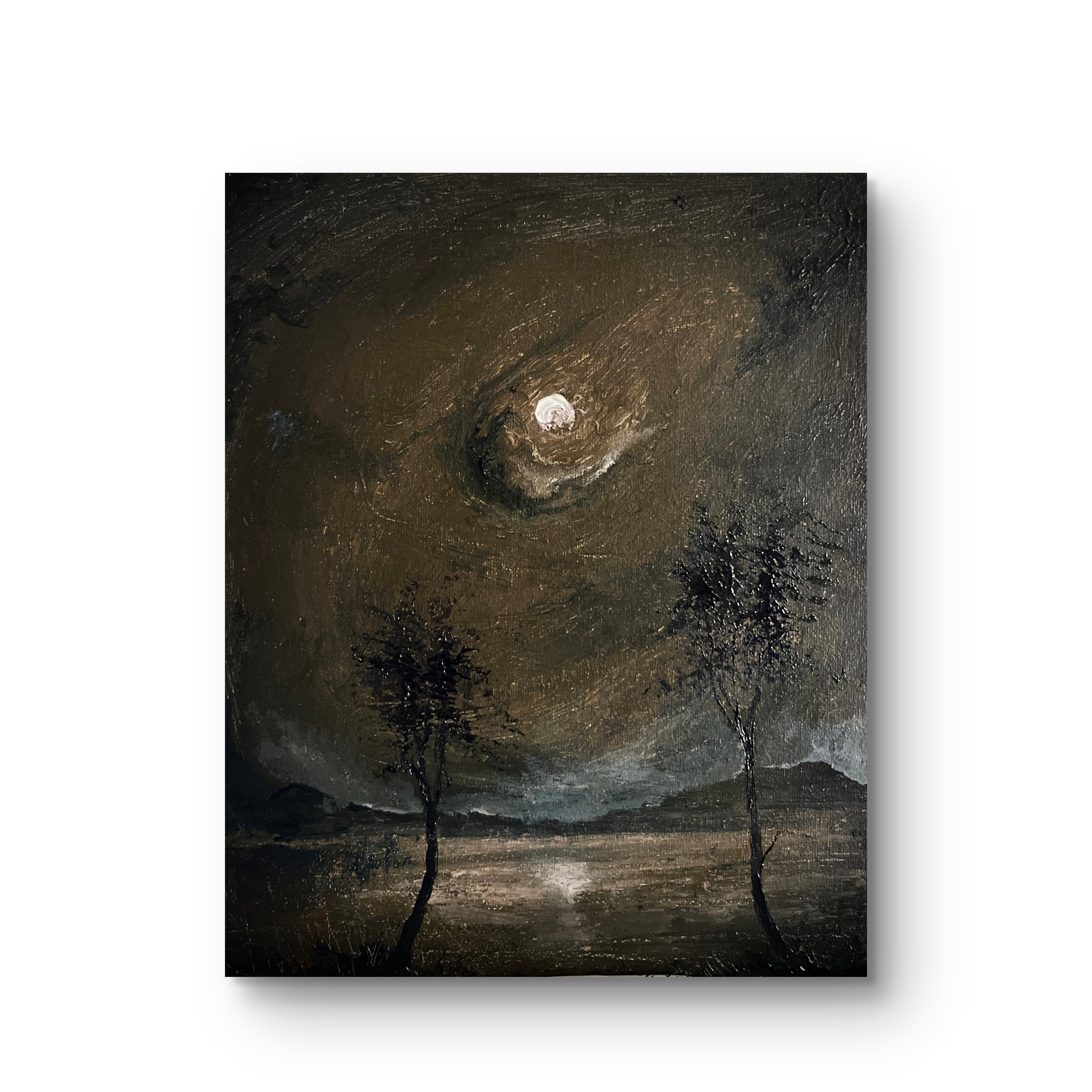 Sanctuary – Original Oil Painting 24x30 cm (9.4×12 in) – Mykhailo