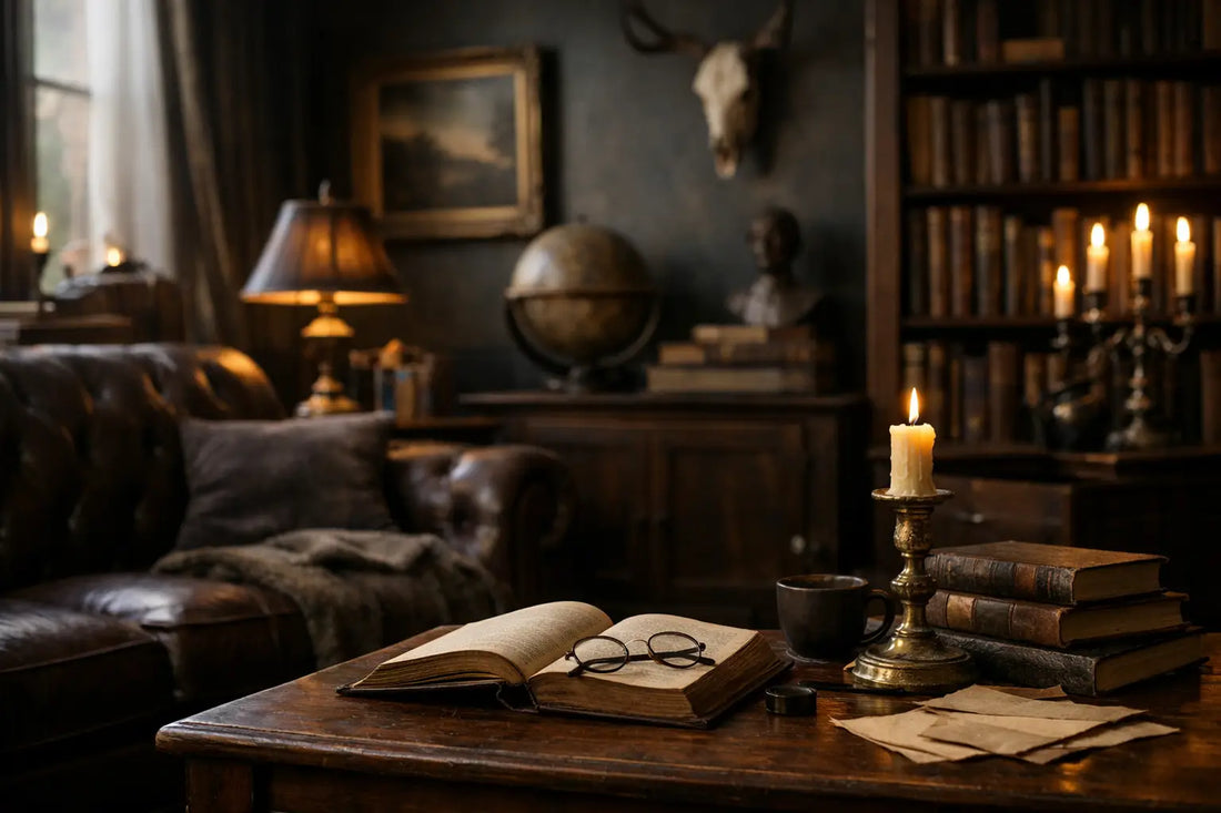 A Guide to Dark Academia Decor That Feels Lived-In