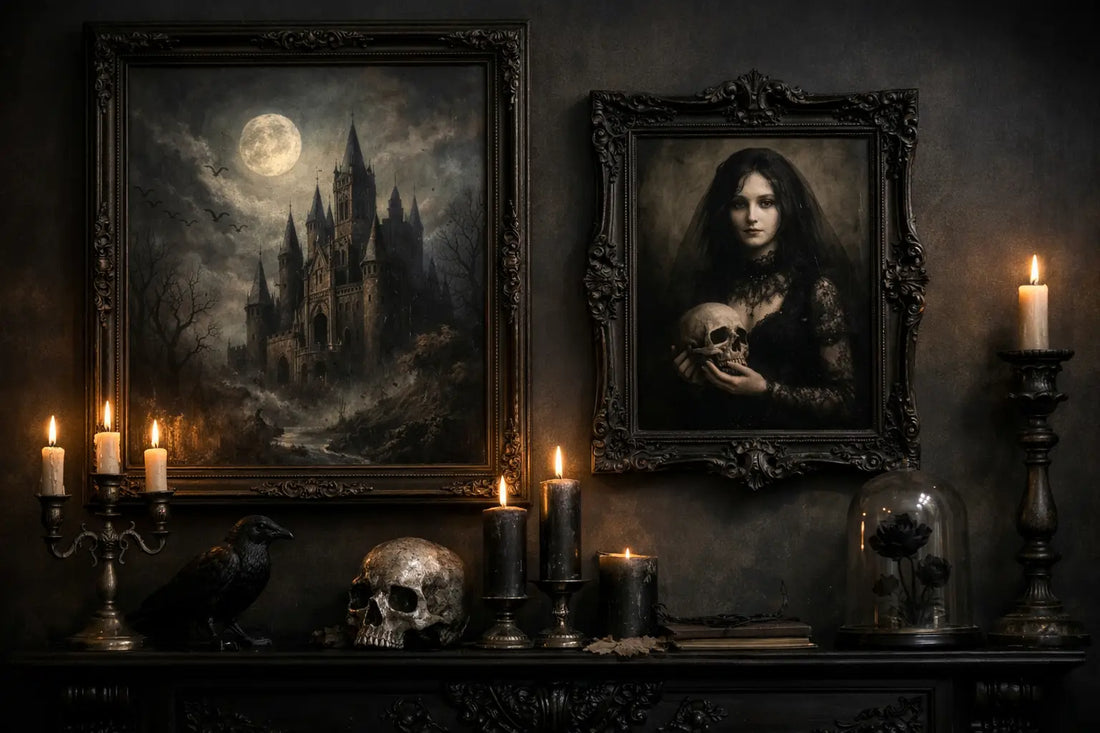 Original Gothic Wall Art for Moody Homes