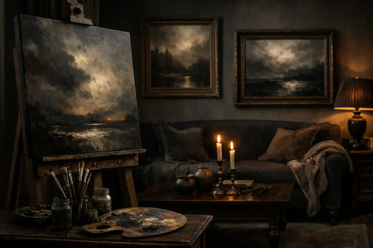 Original Oil Paintings on Canvas for Moody Homes
