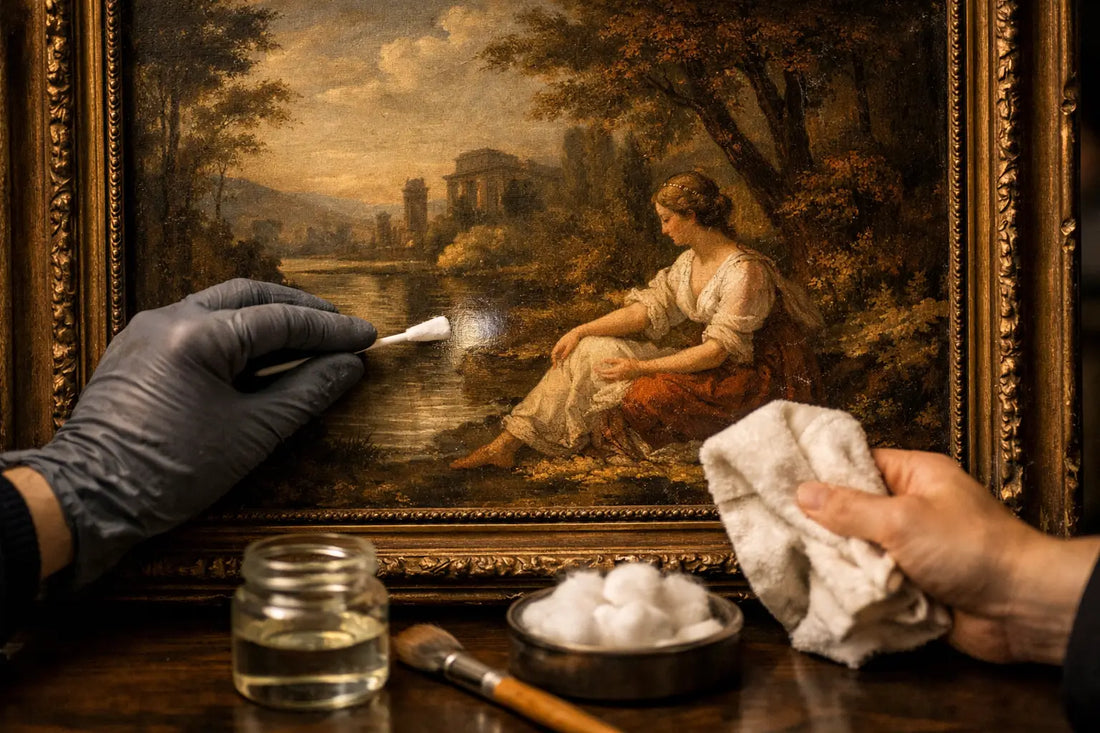 How to Clean Original Oil Painting Safely