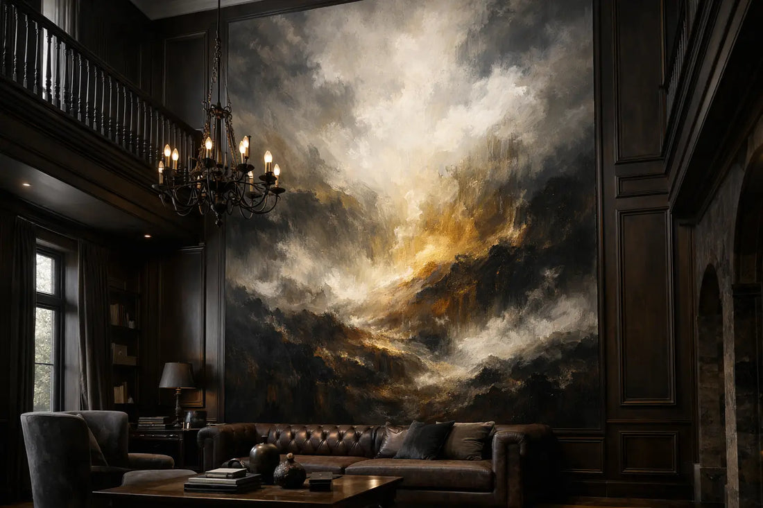 Large Scale Artwork for a Two-Story Wall