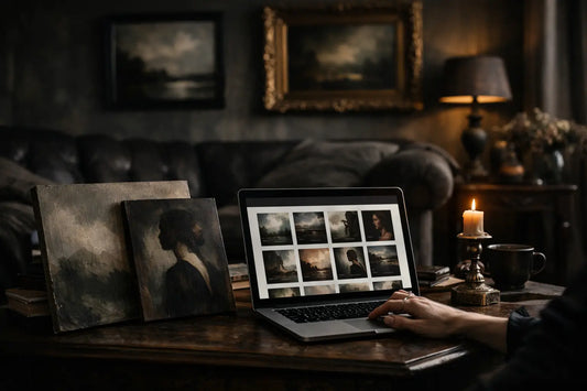 How to Buy Original Paintings Online for Moody Homes