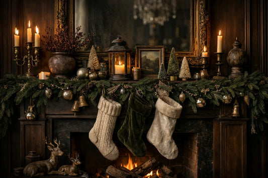 Fireplace Mantel Christmas Decor That Feels Collected