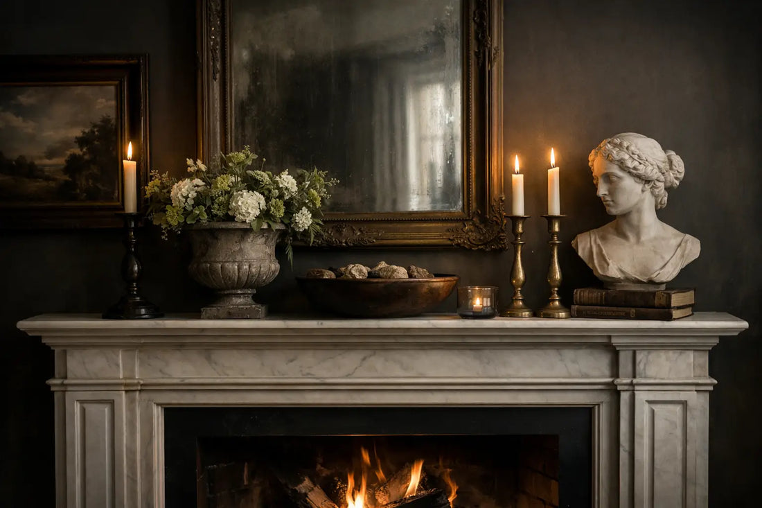 Elegant Fireplace Mantel Decor That Feels Collected