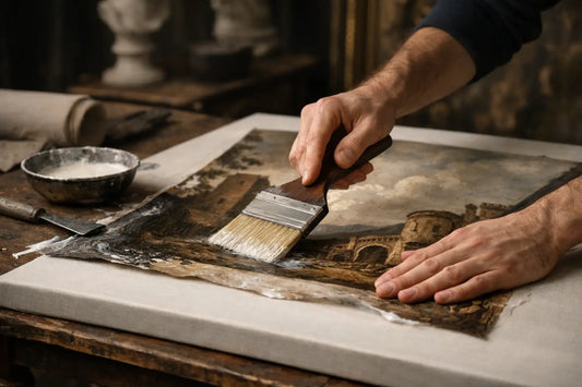 Marouflage sur toile Explained Simply