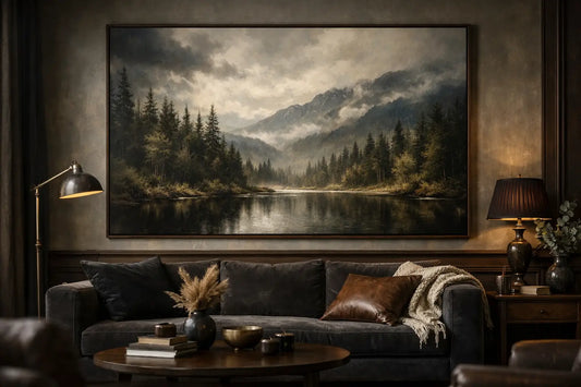 Oversized Wall Art for Living Room Style