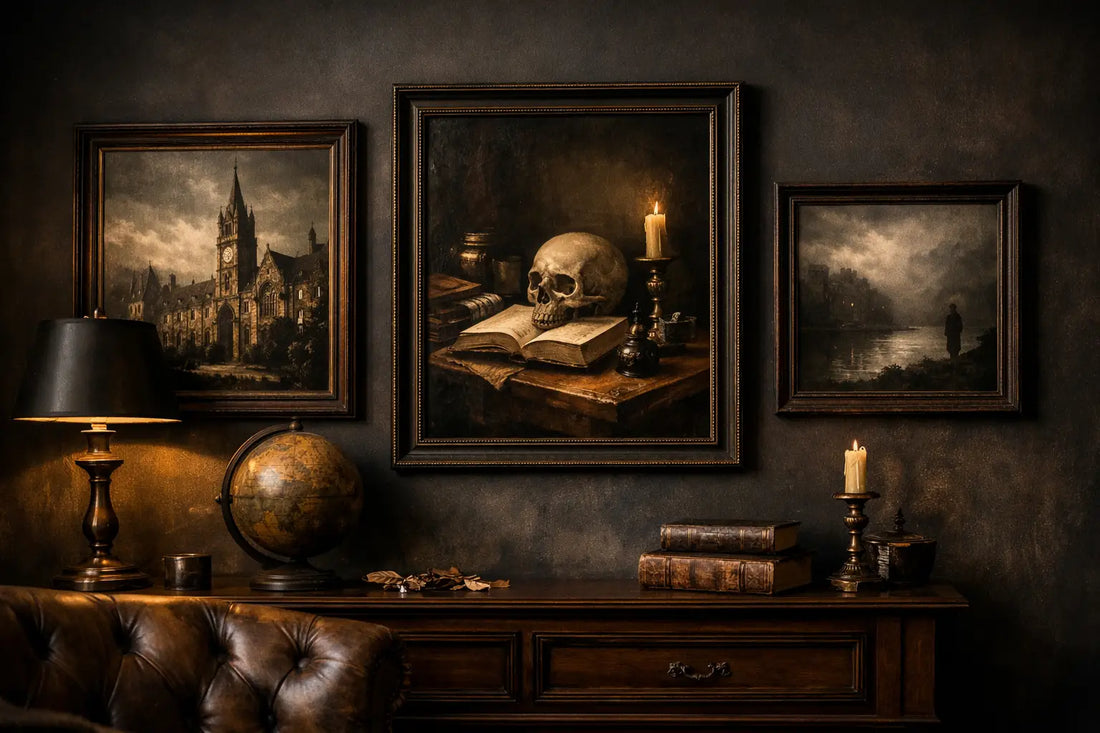 Best Dark Academia Wall Art for Your Home