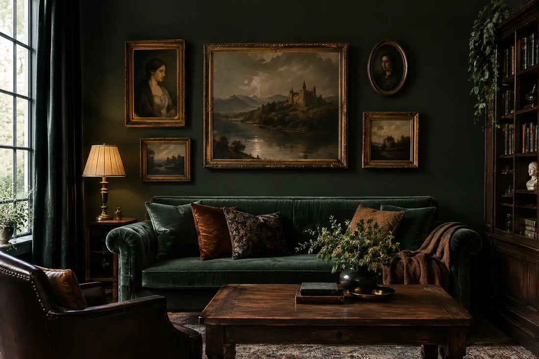 Atmospheric Wall Art Ideas for Moody Homes
