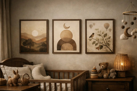Montessori Nursery Wall Art That Feels Right