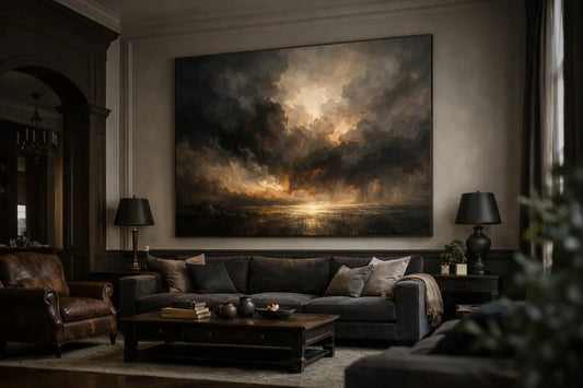 Oversized Wall Art for High Ceilings