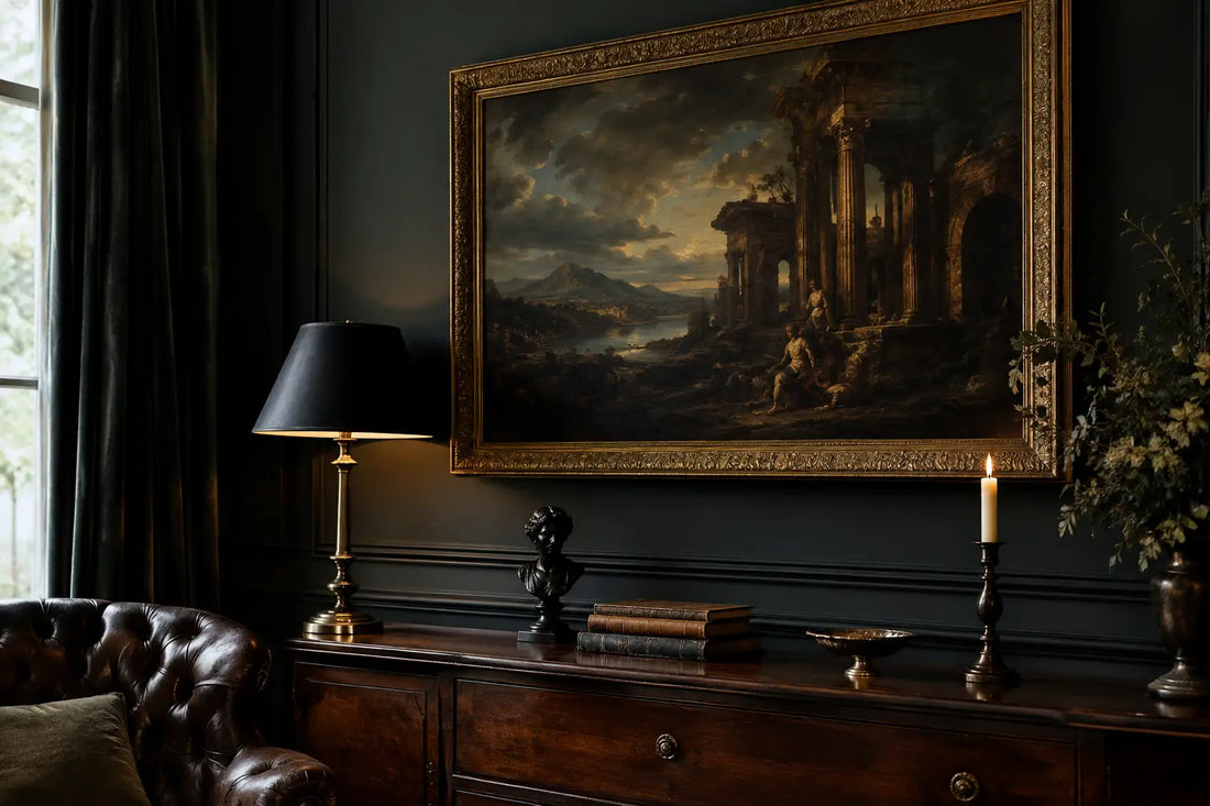 Dark Classicism Wall Art for Moody Homes