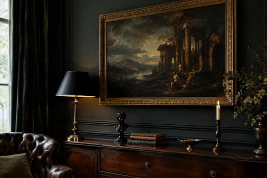 Dark Classicism Wall Art for Moody Homes