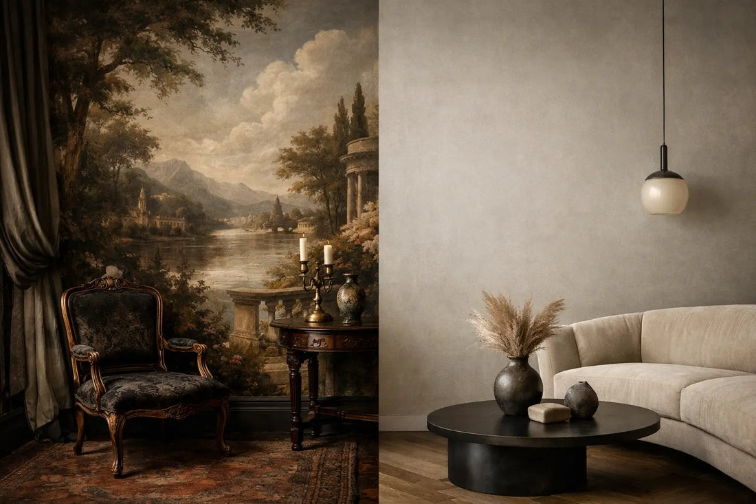 An Alternative to Victorian-Style Wall Murals