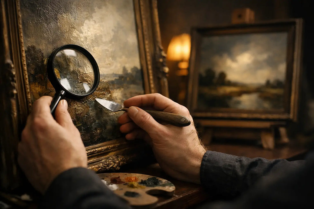 How to Tell Original Oil Painting From Reproduction