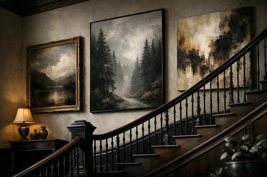 Large Staircase Wall Art That Feels Right