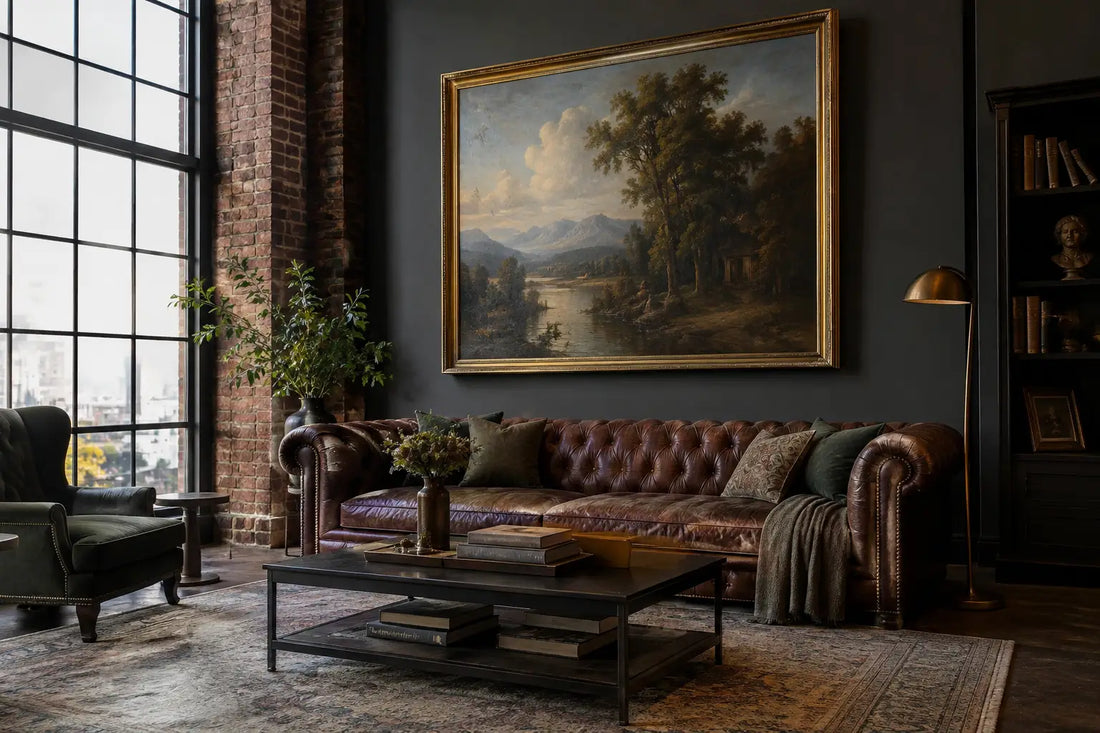 Best Large Paintings for Lofts That Feel Collected