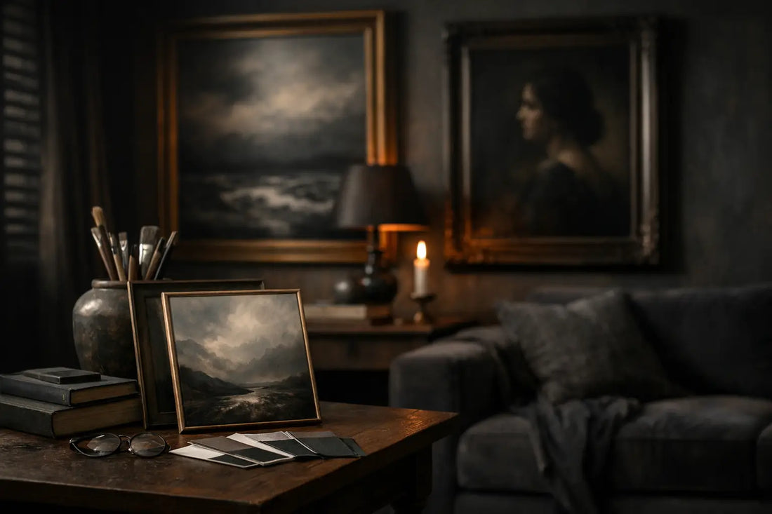 How to Choose the Best Moody Living Room Art