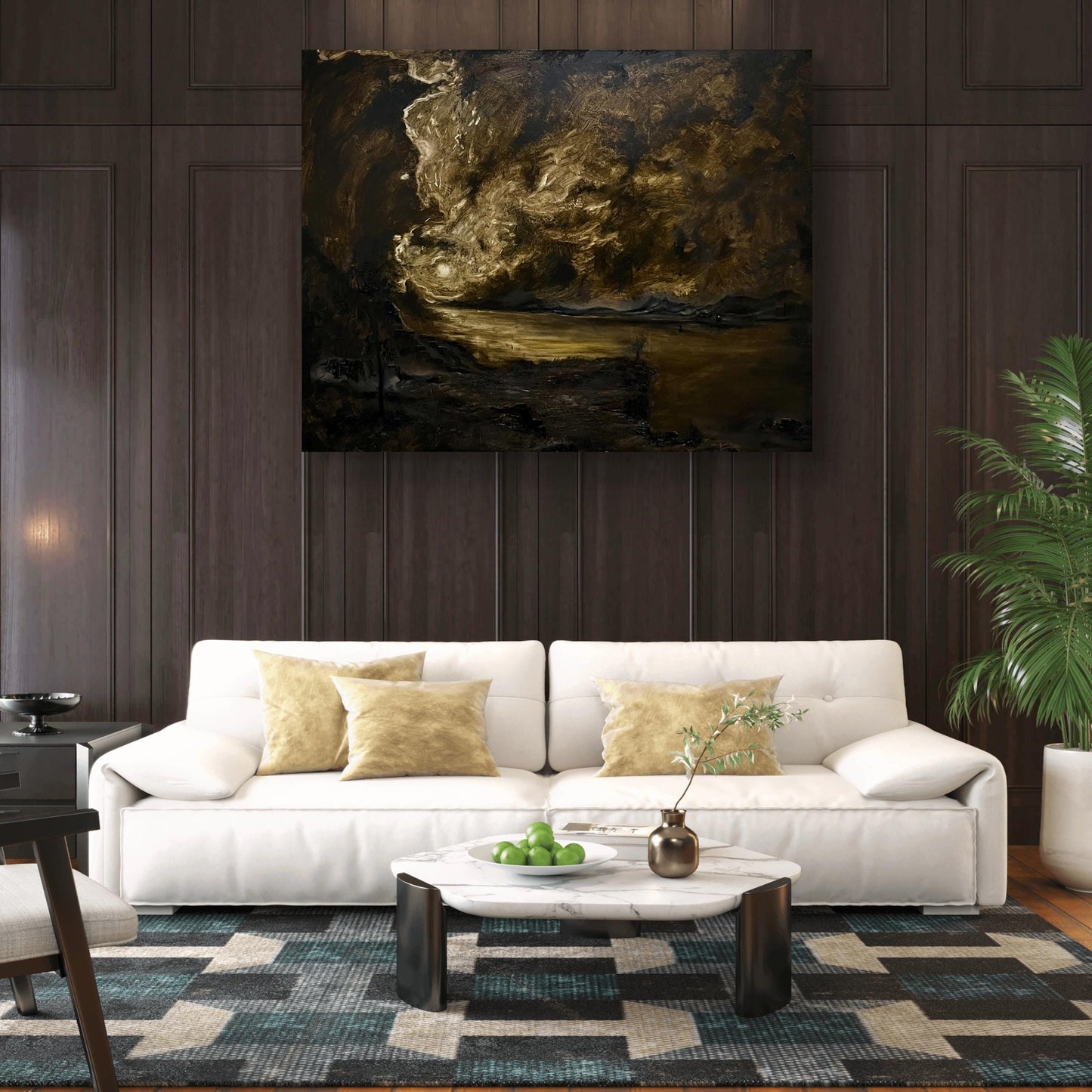 Where It Ends, It Begins - ORIGINAL OIL PAINTING