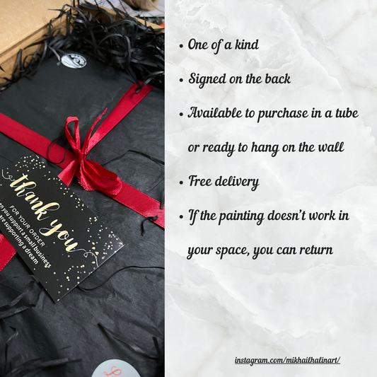 The Throne of Silence - Original Oil Painting 48X55 inches