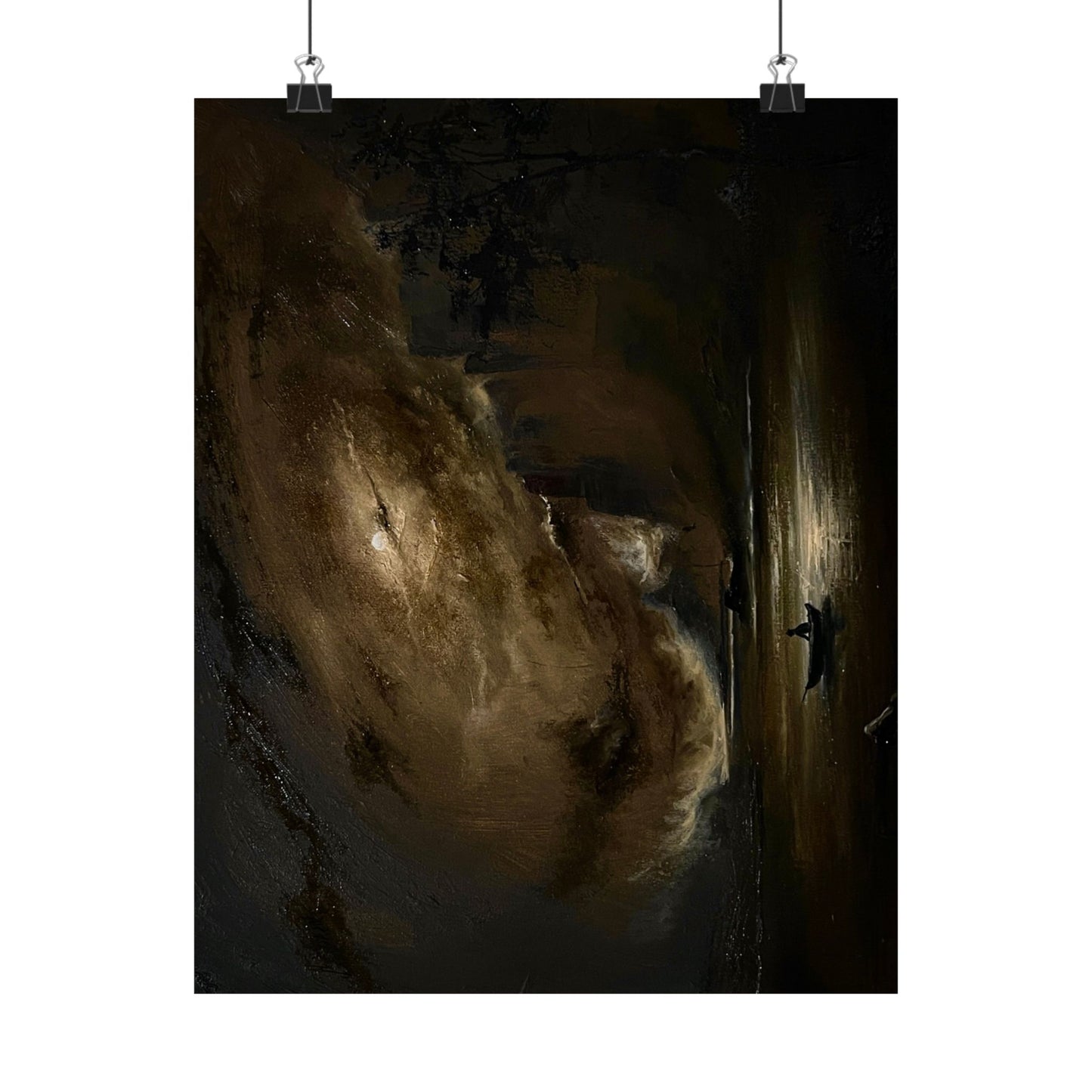 Call of the Full Moon - Paper Print