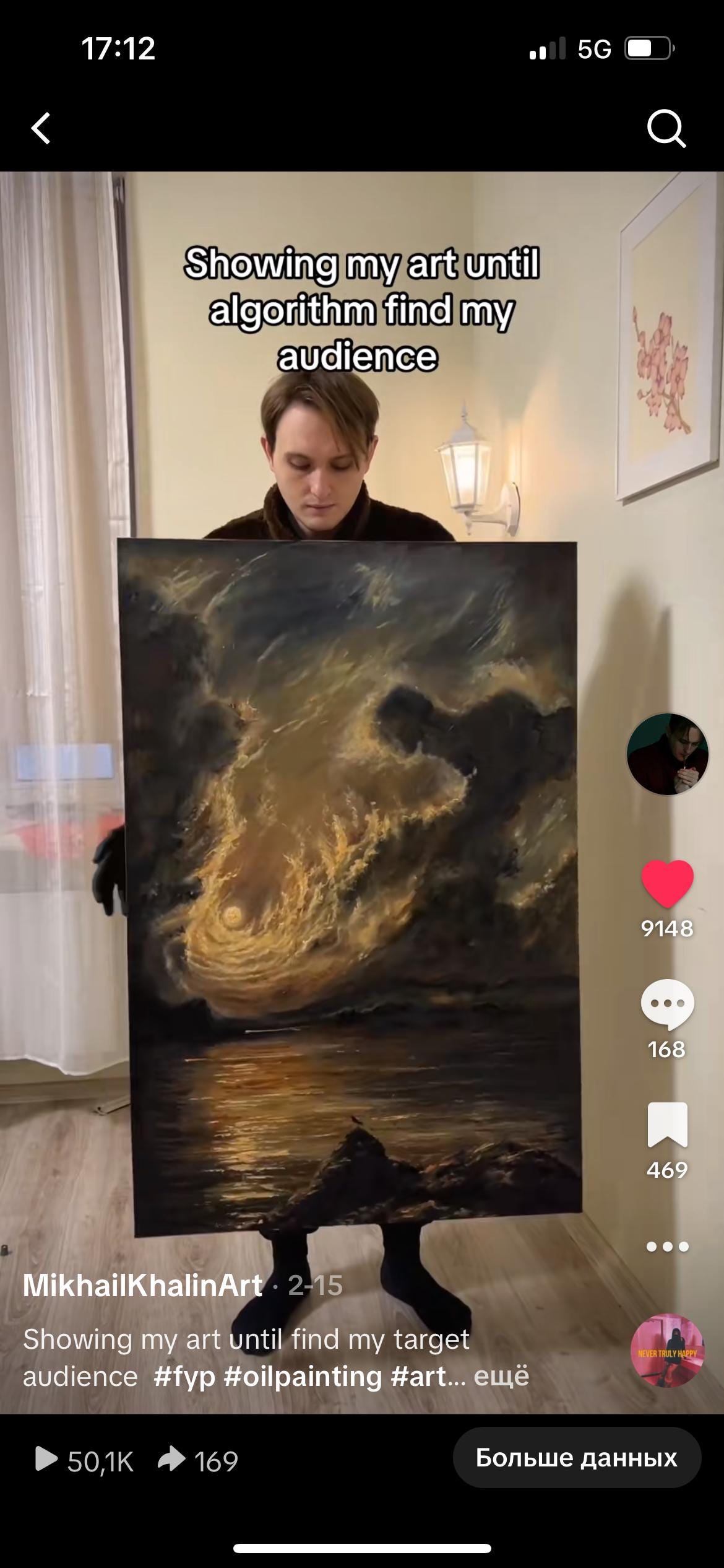 Memory of Hope - Original Oil Painting | LARGE 47x 32 inch.