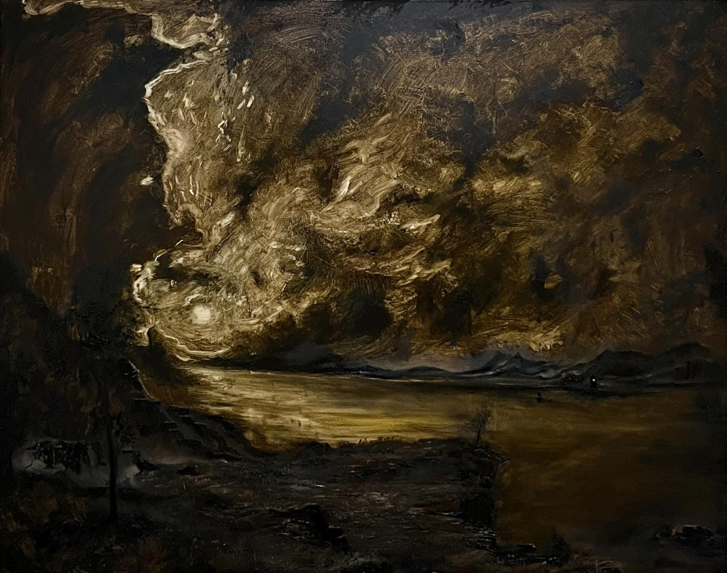 Where It Ends, It Begins - ORIGINAL OIL PAINTING