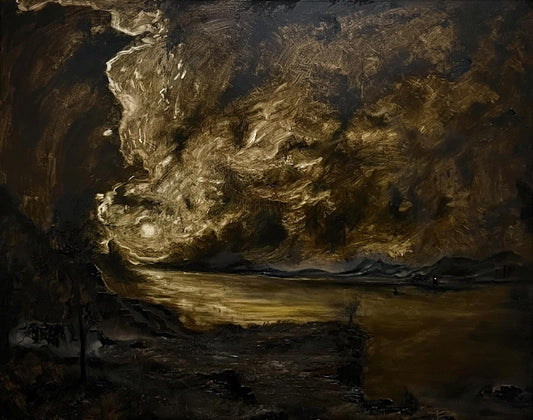Where It Ends, It Begins - ORIGINAL OIL PAINTING