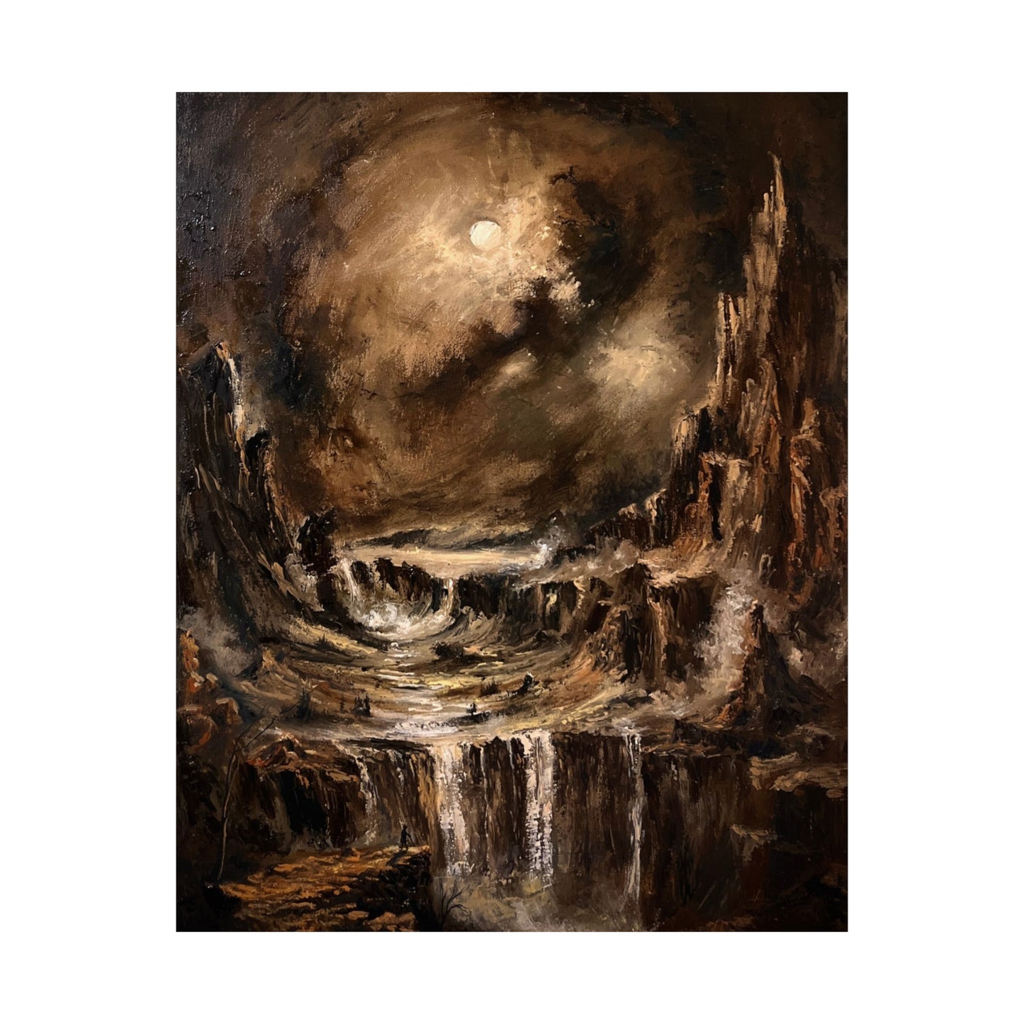 Walk Through Forgotten Lands | Matte Vertical Posters, Abstract Wall Art, Nature Decor, Ideal for Home, Office, Art Lovers