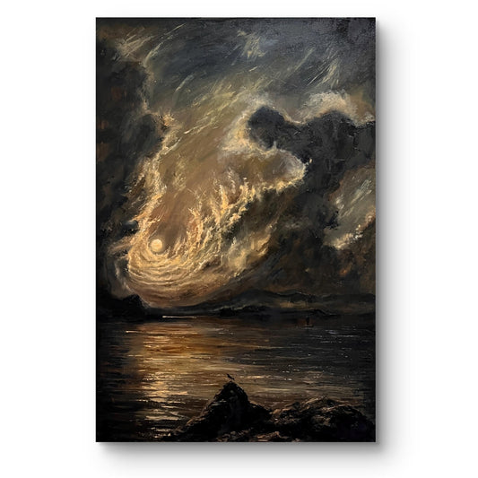 Memory of Hope - Original Oil Painting | LARGE 47x 32 inch.