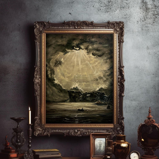 Veil of Shadows - Original Oil Painting