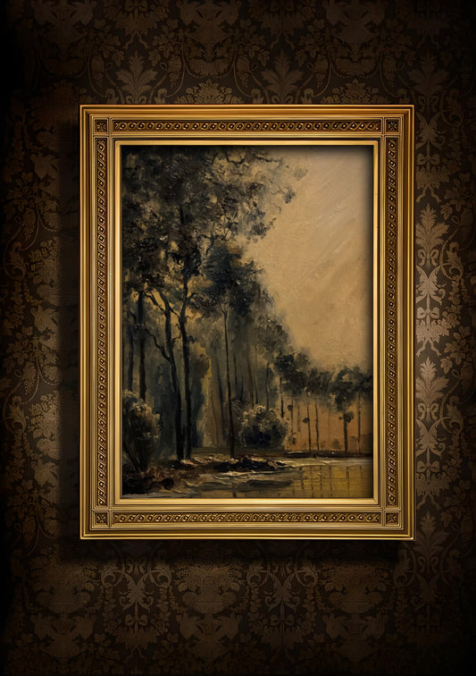 Limitless Landscape Original oil Painting on canvas 12x8 inches