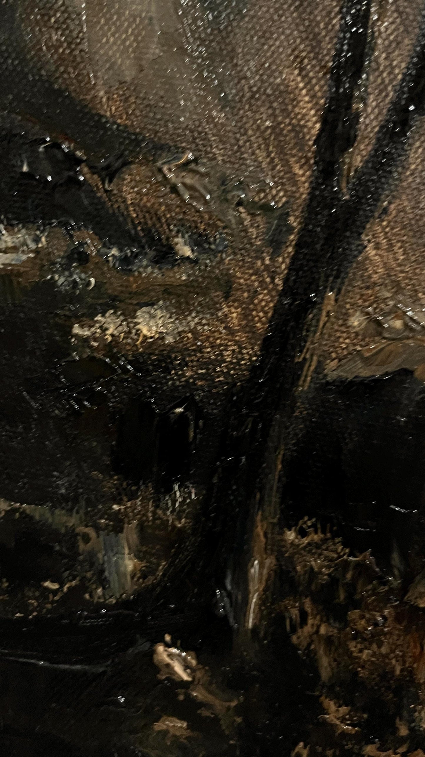 MADE to ORDER: Large Moonlit Valley Gothic Oil Painting (32x48 inch)