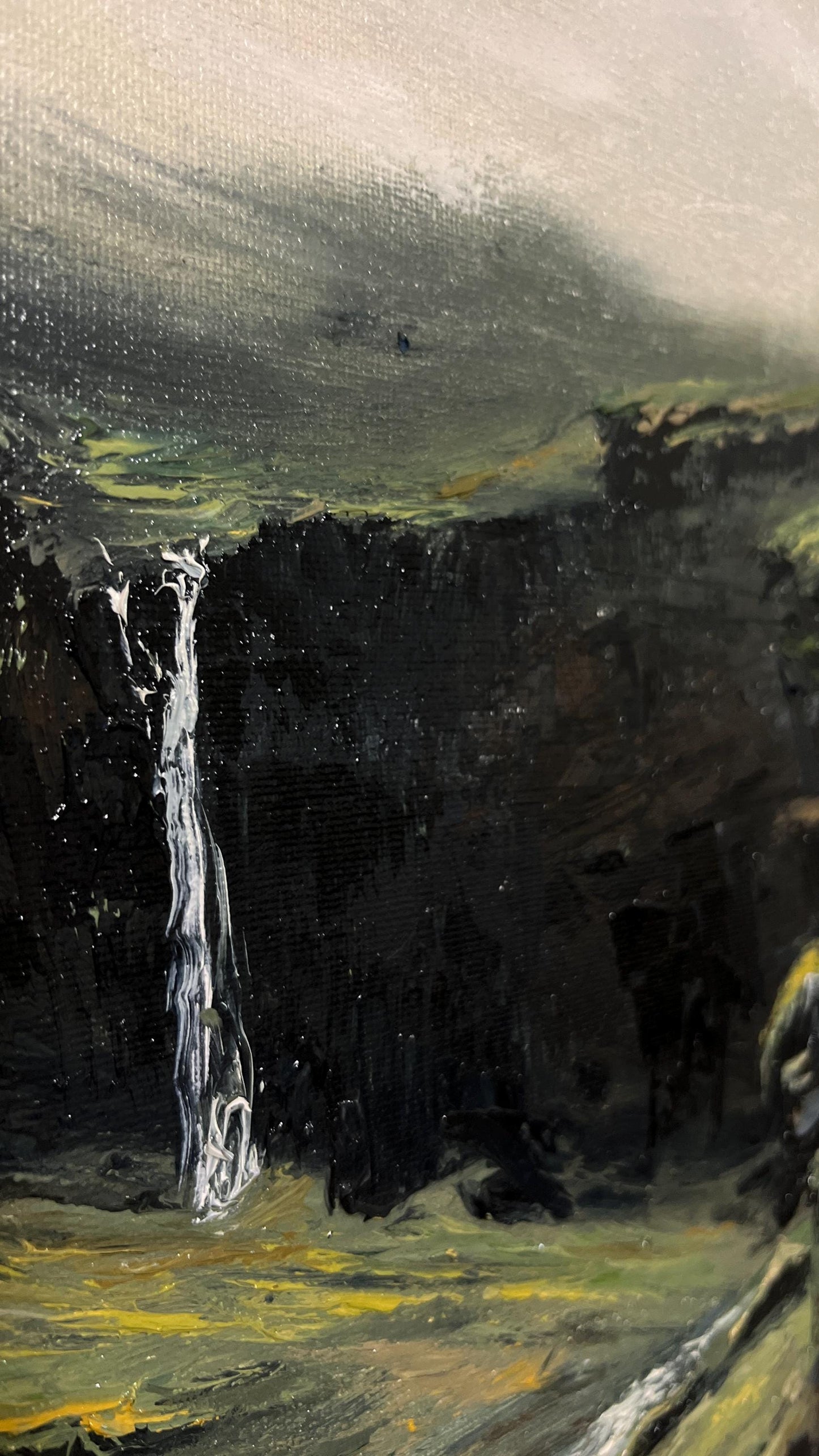 Scottish Highlands original Oil Painting: 40x50 cm (16x20 inch)