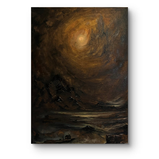 The Ephemeral Keep - Original Oil Painting 20x28 inch